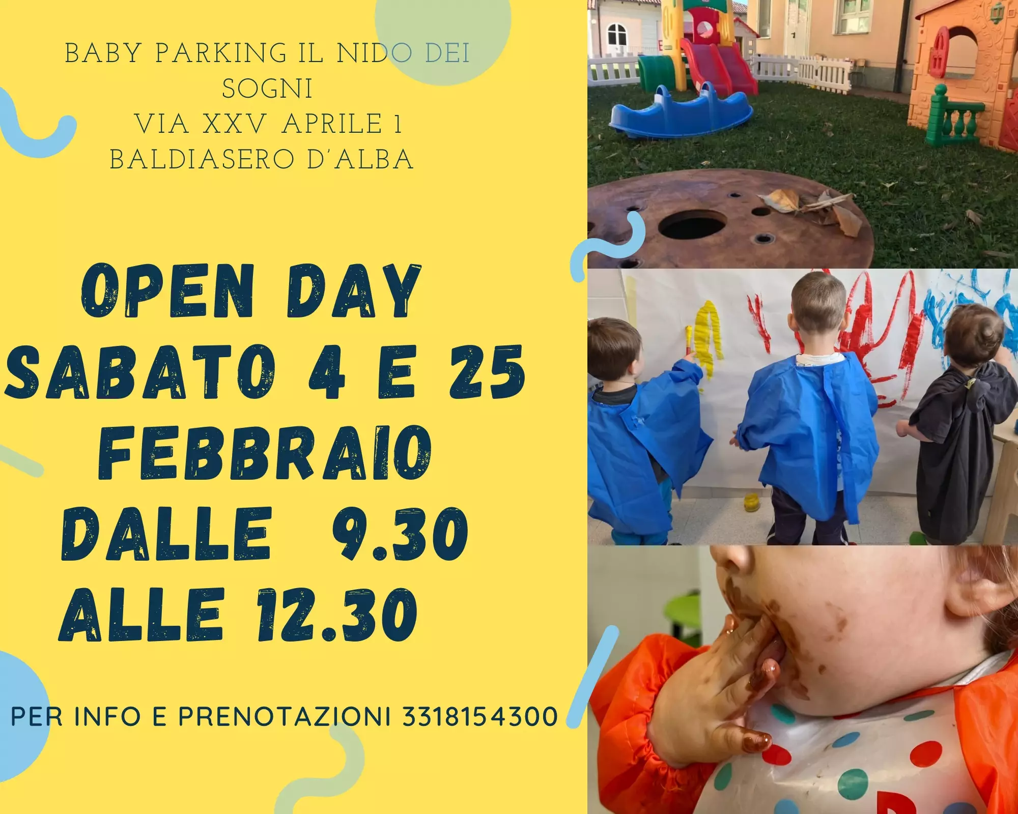 Open Day Baby Parking